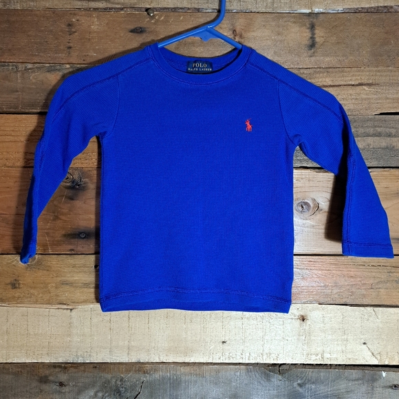 Ralph‎ Lauren Thermal Long-Sleeve T-Shirt 3T - Picture 1 of 3